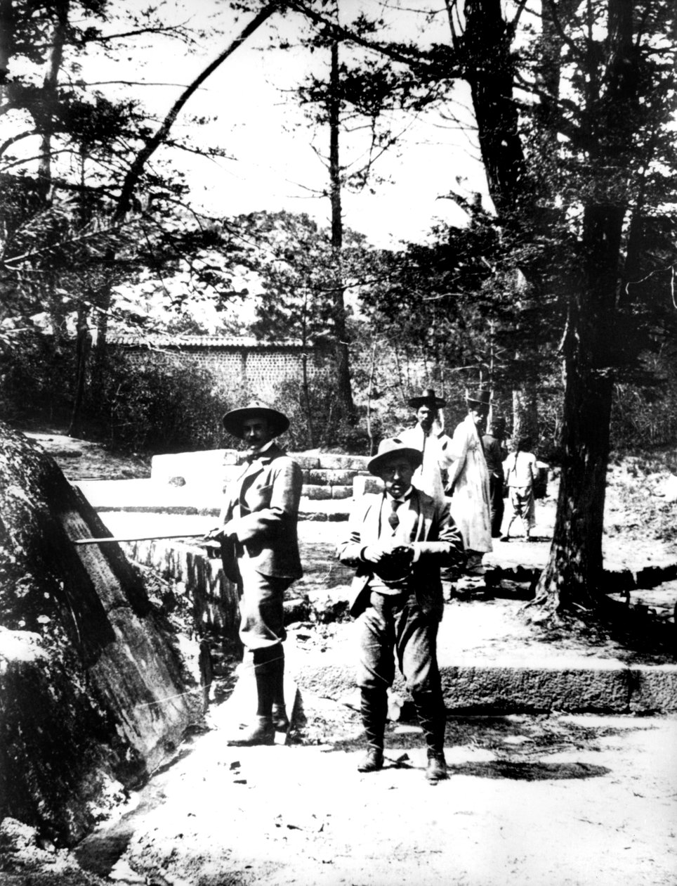 Nyugati látogatók Koreába, 1900 alkotó: Unbekannt