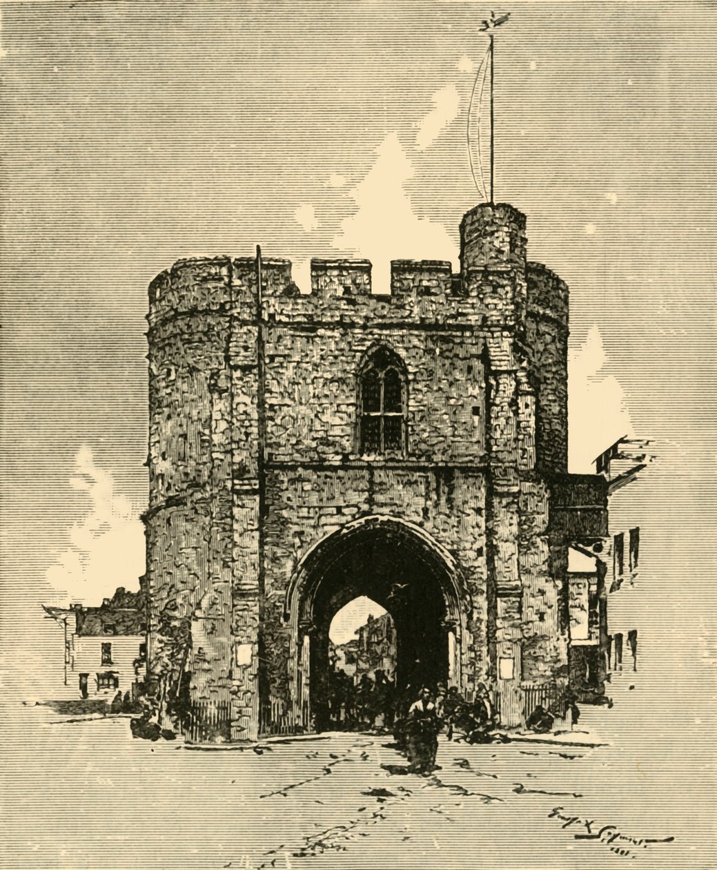 Westgate, 1898. alkotó: Unbekannt