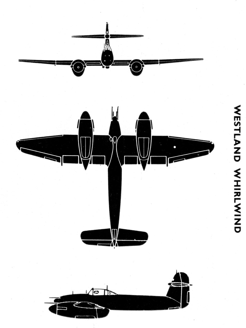 Westland Whirlwind, 1941 alkotó: Unbekannt