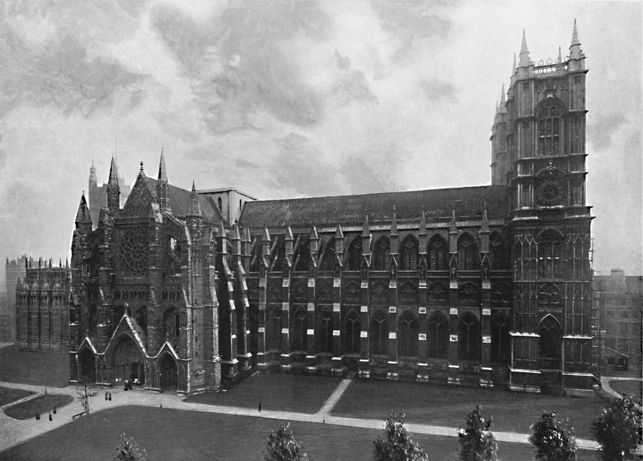 Westminster Abbey, 1896 alkotó: Unbekannt