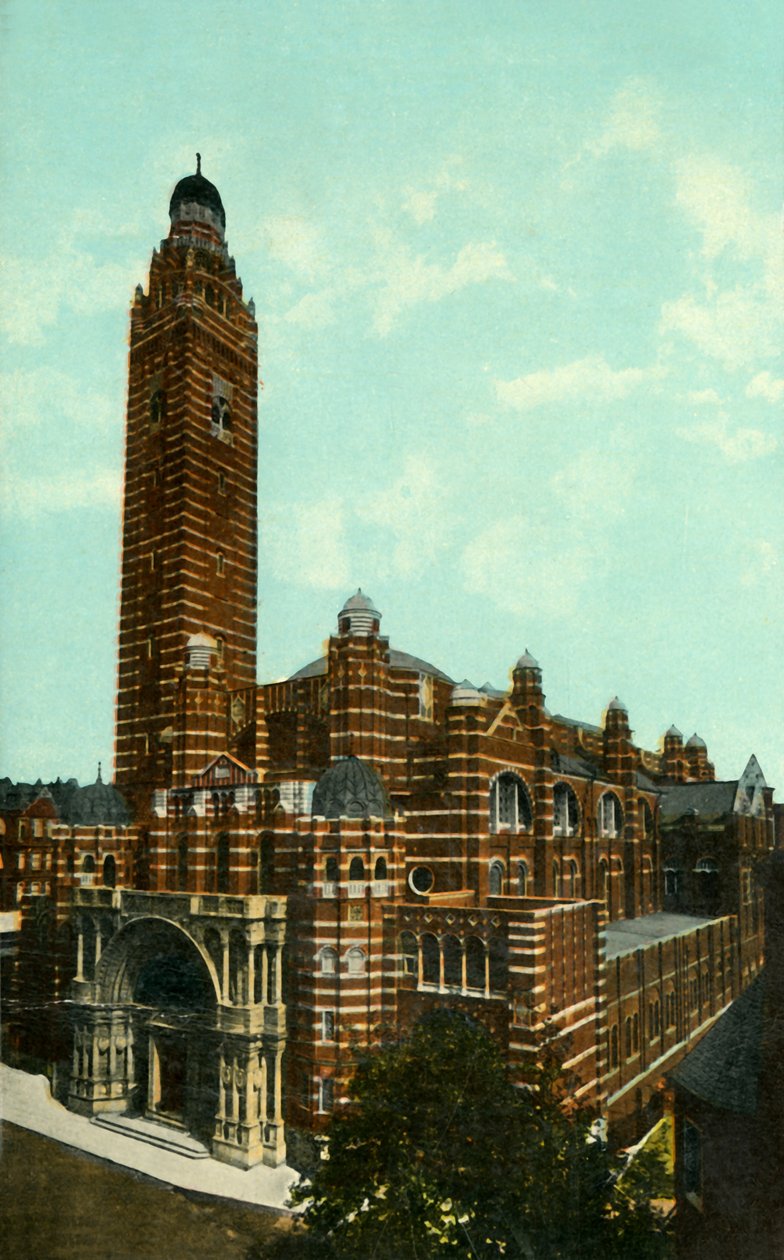 Westminster katedrális, London, 1910. alkotó: Unbekannt