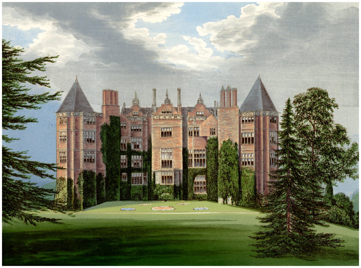 Westwood Park, Worcestershire, Lord Hampton otthona, 1880 alkotó: Unbekannt