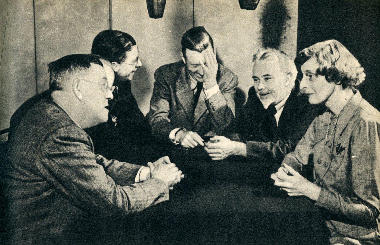 Micsoda kérdés! A Brains Trust tengerentúli ülésén Donald McCullough-val, 1942. alkotó: Unbekannt