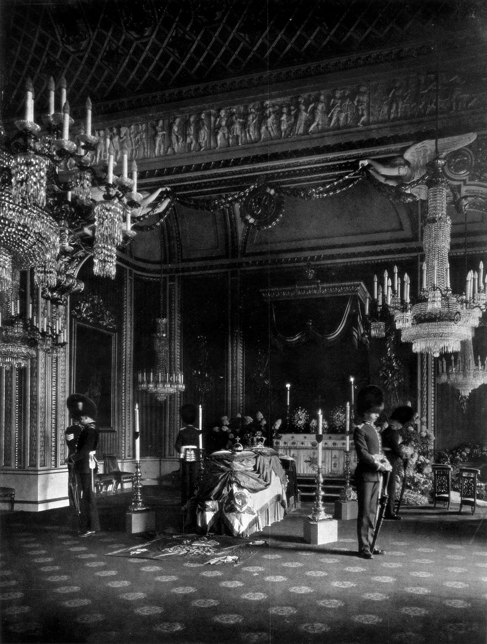 Amikor a fáradozás napja véget ért, a Hazugságban, 1910 alkotó: Unbekannt
