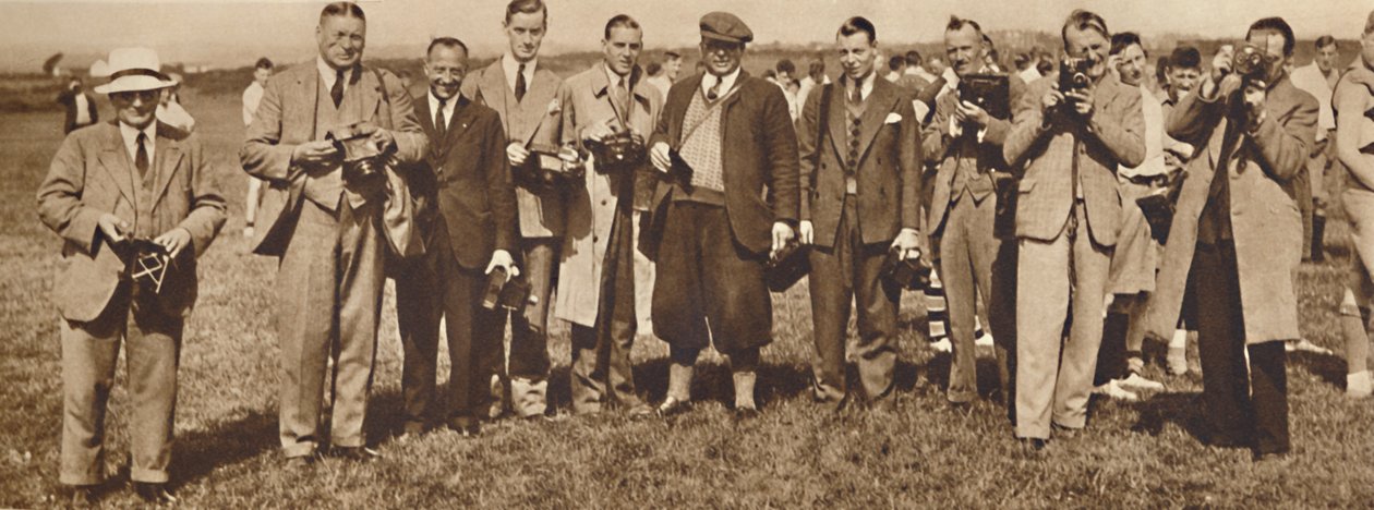 Amikor a király lelőtte a Shooters-t, Southwold, 1932, 1937 alkotó: Unbekannt