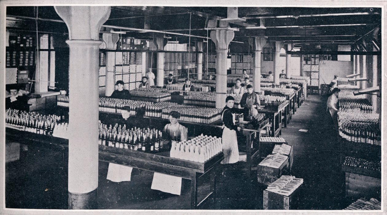 Ahol a híres Yorkshire Relish készül, 1906 alkotó: Unbekannt