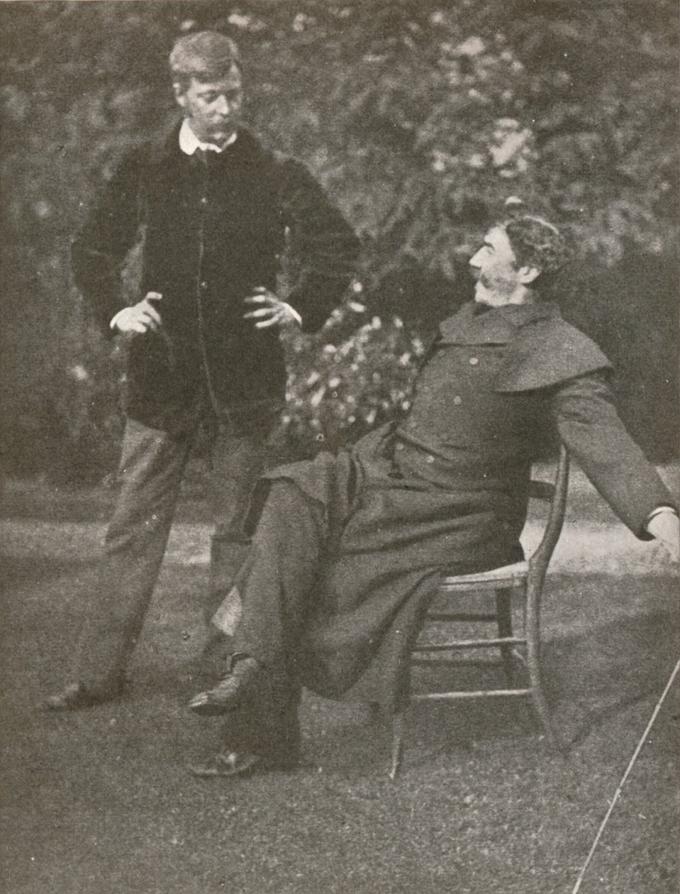 Whistler és Menpes, 1885, 1904. alkotó: Unbekannt