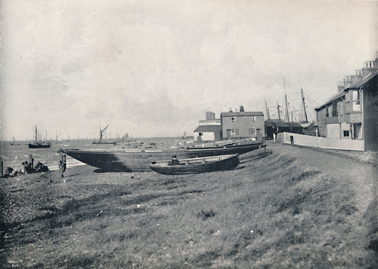 Whitstable – The West Beach, 1895 alkotó: Unbekannt