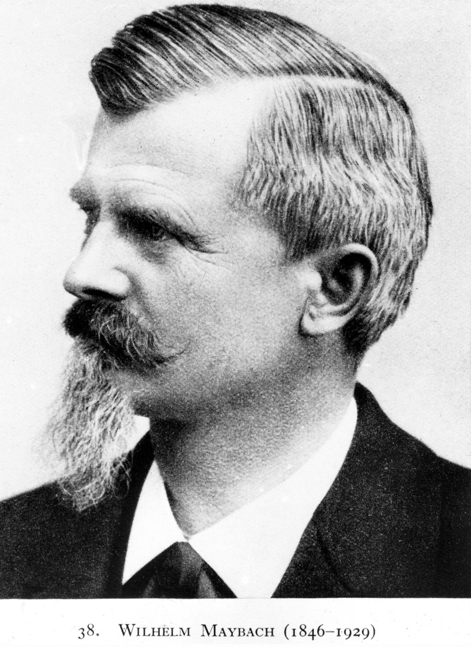 Wilhelm Maybach német feltaláló és autótervező, 1900 alkotó: Unbekannt