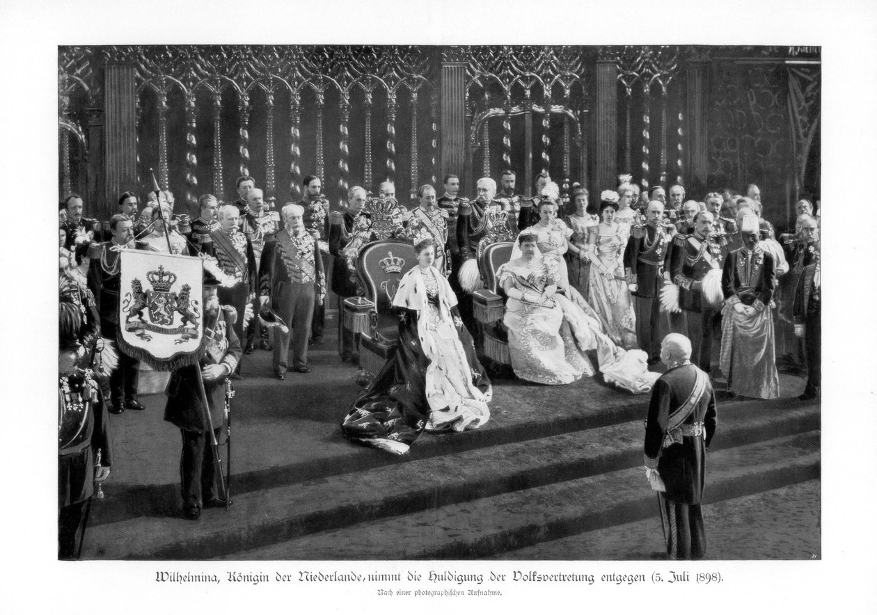 Holland Wilhelmina, 1880-1962, 1898. július 5., 1900 alkotó: Unbekannt