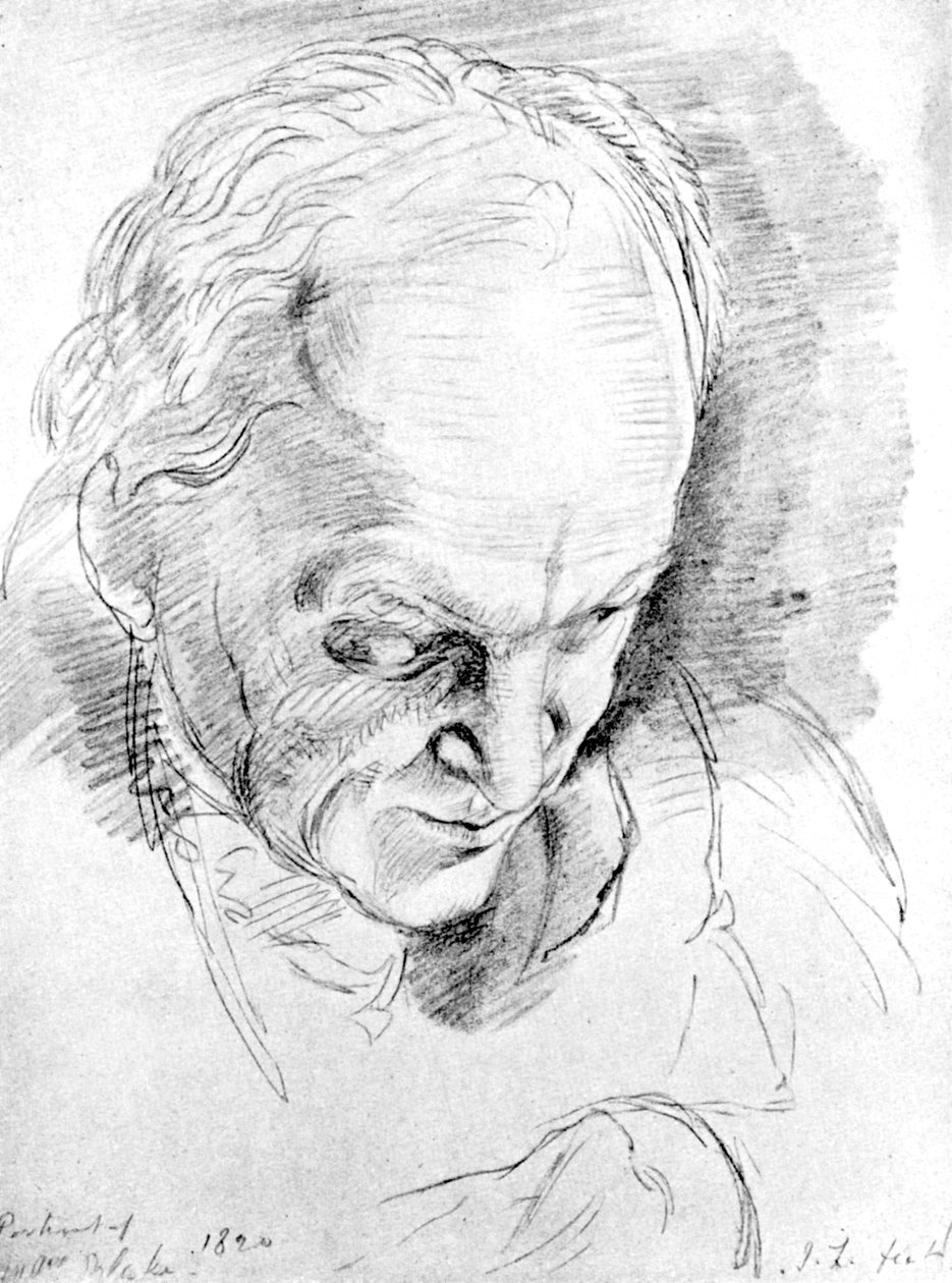 William Blake 1757-1827 angol misztikus, költő, festő és metsző, 1820 alkotó: Unbekannt