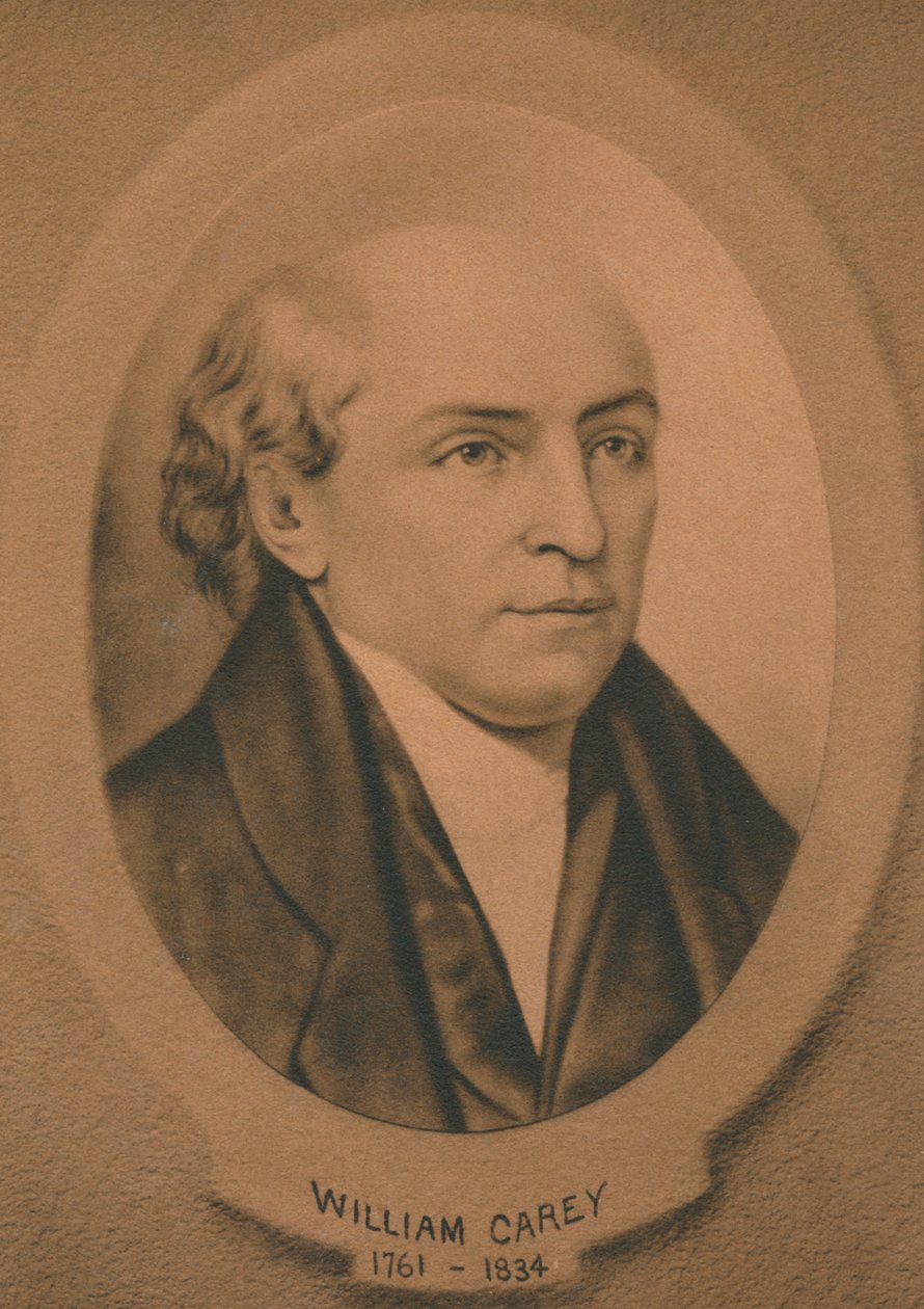 William Carey 1761-1834, brit misszionárius és baptista lelkész, 1910 alkotó: Unbekannt