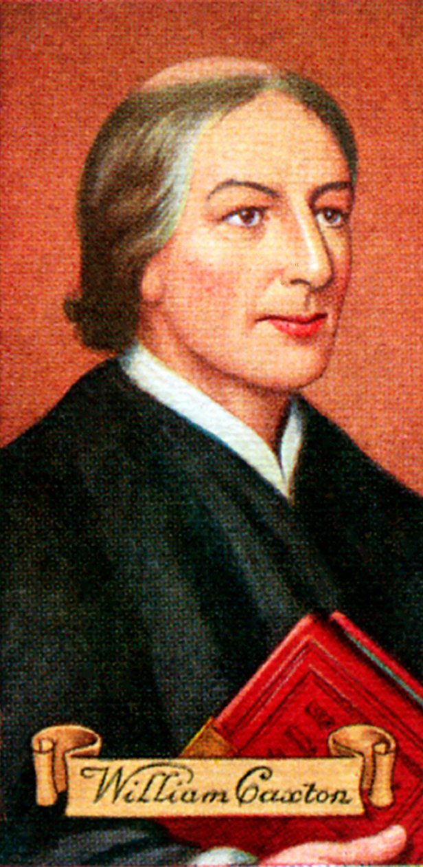 William Caxton, egy sor cigarettakártyából, 1935 alkotó: Unbekannt