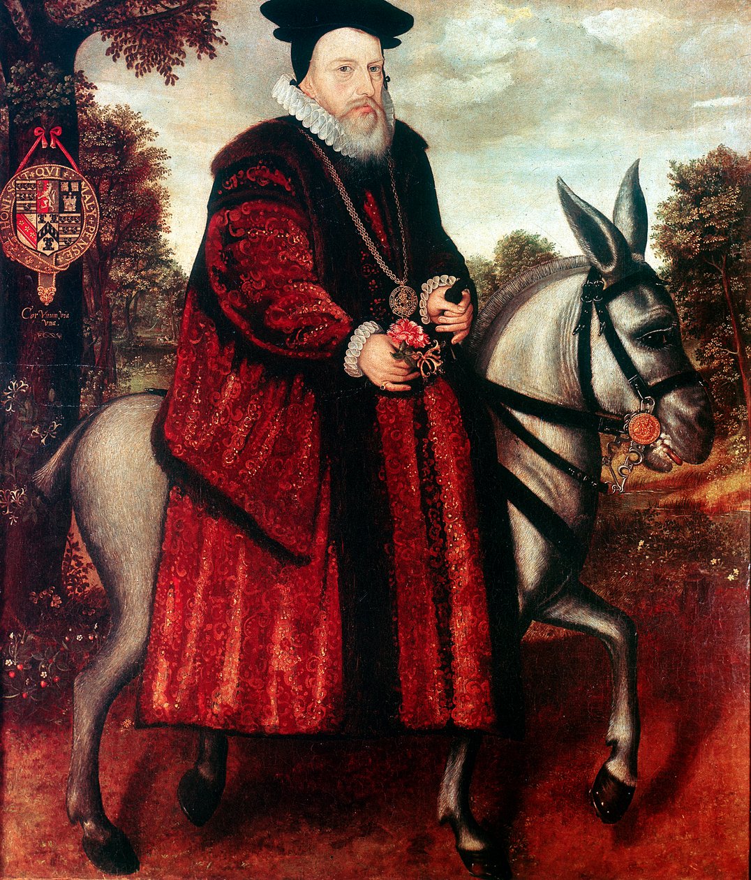 William Cecil, Burghley 1. báró 1520-1598, angol államférfi alkotó: Unbekannt