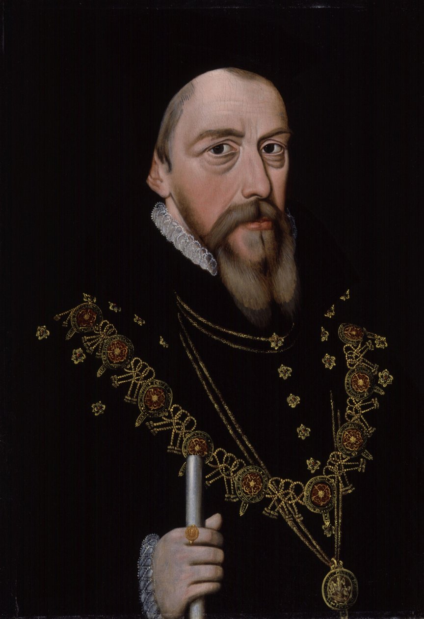 William Cecil, Burghley 1. báró 1521-1598, 1572 után alkotó: Unbekannt