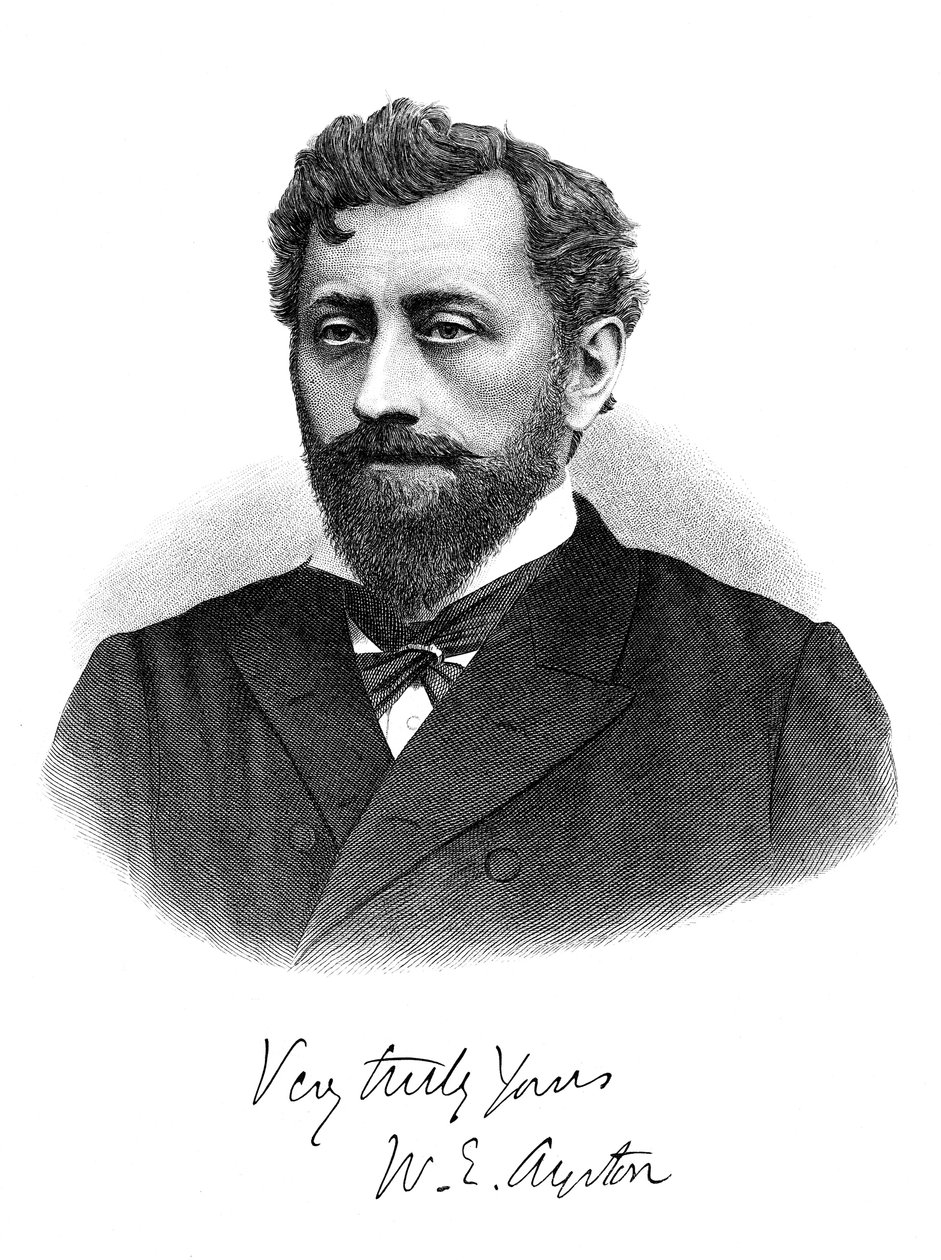 William Edward Ayrton 1847-1908, brit fizikus, villamosmérnök és feltaláló, 1892 alkotó: Unbekannt