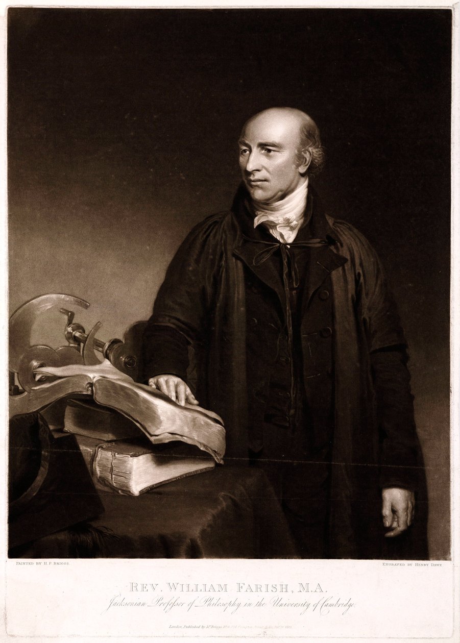 William Farish, vegyész, 1815 alkotó: Unbekannt
