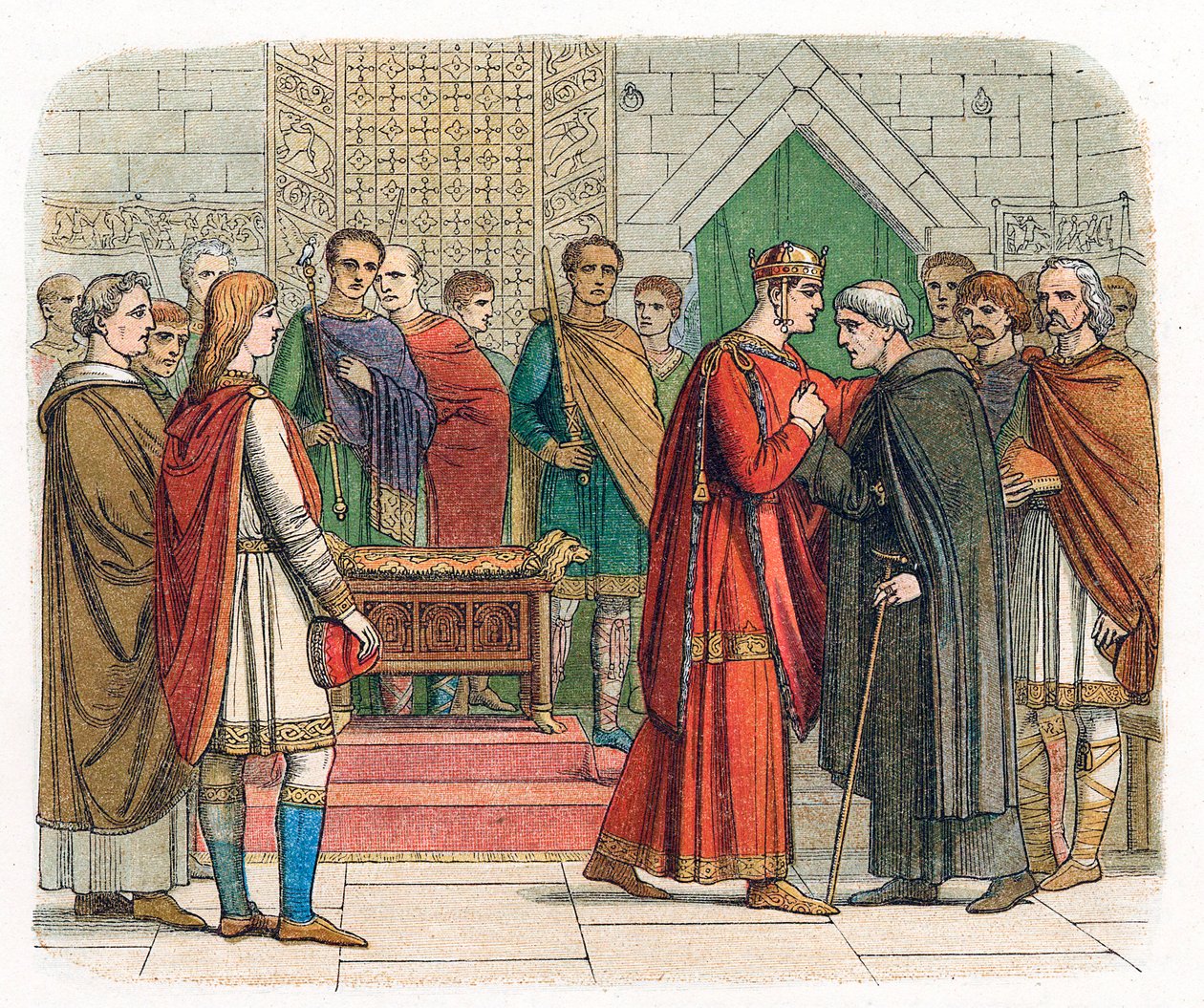 I. Vilmos, a Hódító, Anglia királya, c1067 19. század alkotó: Unbekannt