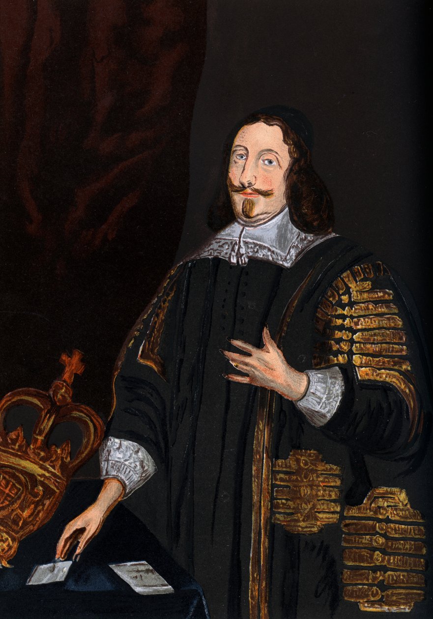 William Lenthall, az alsóház elnöke, 1642, 1893 alkotó: Unbekannt