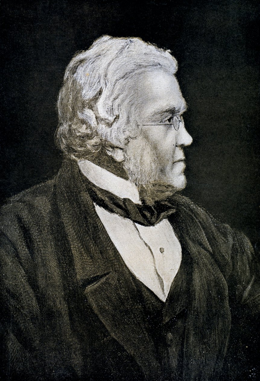 William Makepeace Thackeray, a 19. századi angol regényíró, 1911 alkotó: Unbekannt