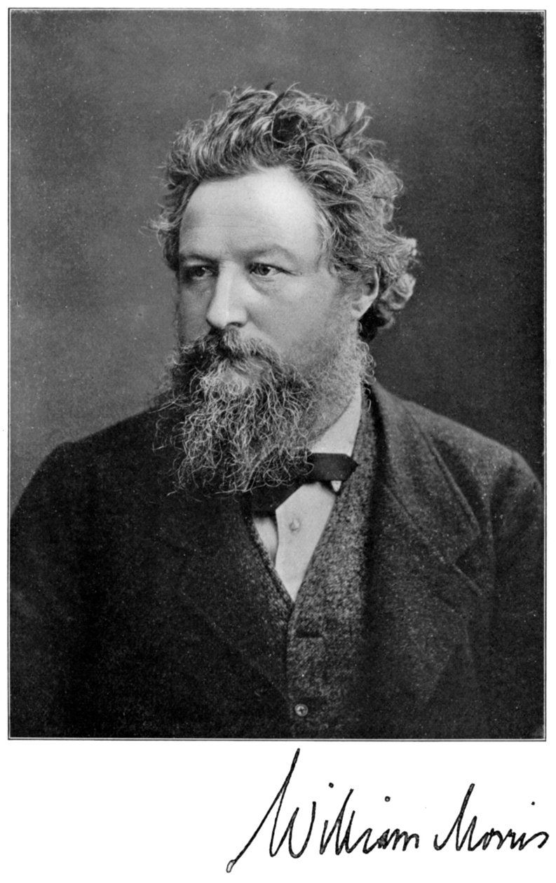 William Morris, 19. századi angol művész, író, szocialista és aktivista, 1901 alkotó: Unbekannt