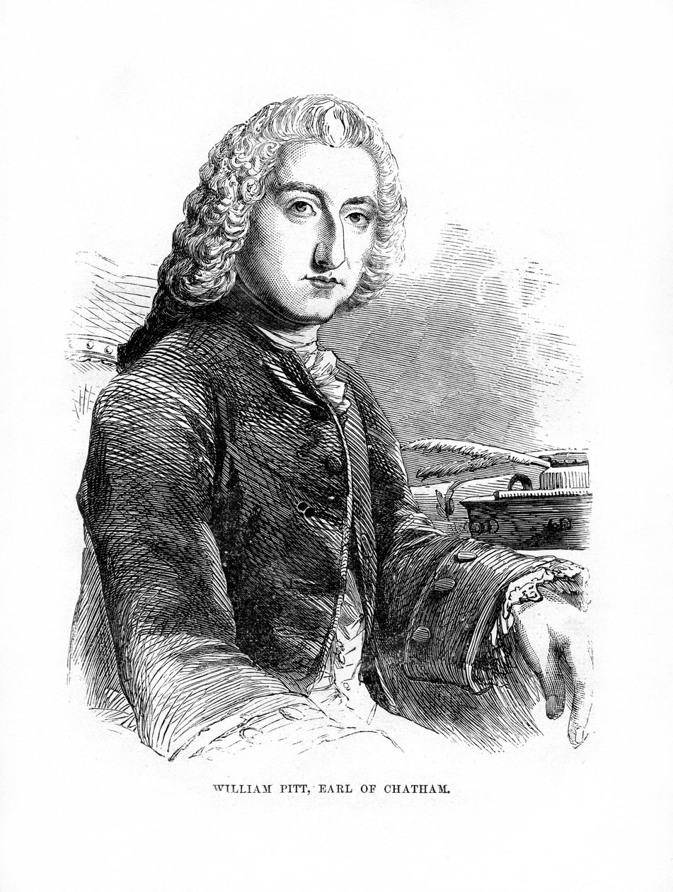 William Pitt, Chatham 1. grófja, brit whig államférfi, 1872 alkotó: Unbekannt
