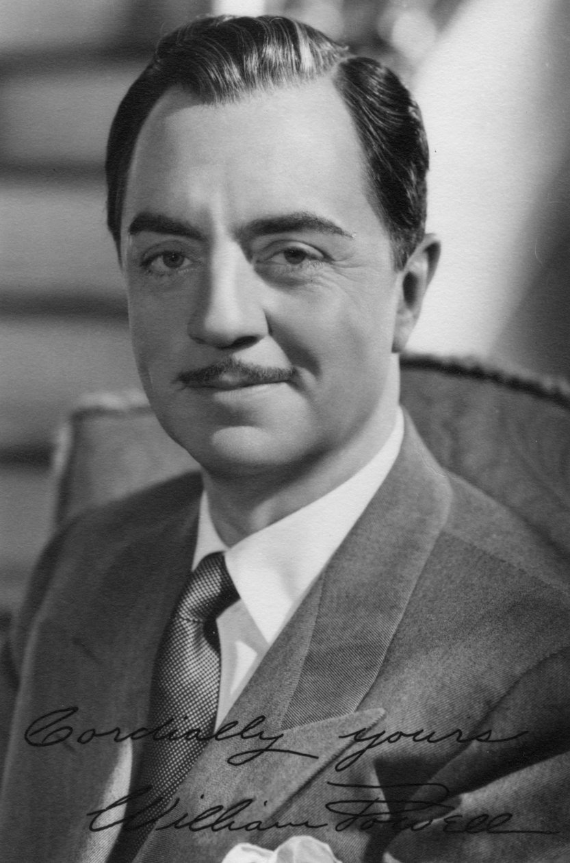 William Powell 1892-1984, amerikai színész, 1930-as évek alkotó: Unbekannt