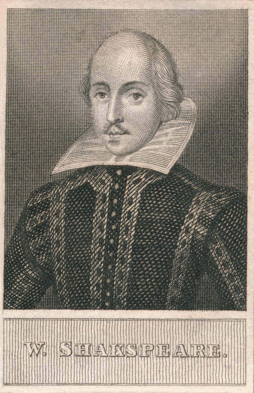 William Shakespeare. alkotó: Unbekannt