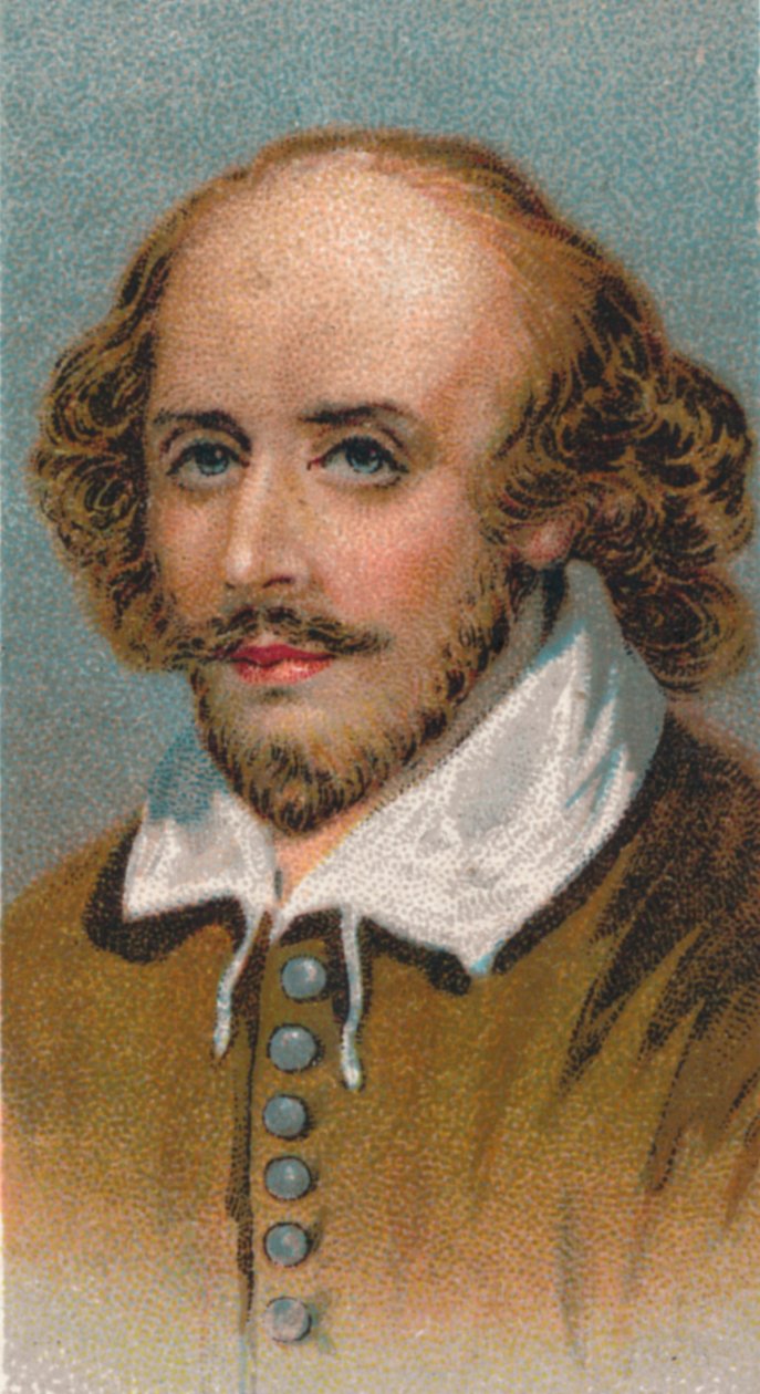 William Shakespeare 1564-1616, angol költő és drámaíró, 1924 alkotó: Unbekannt