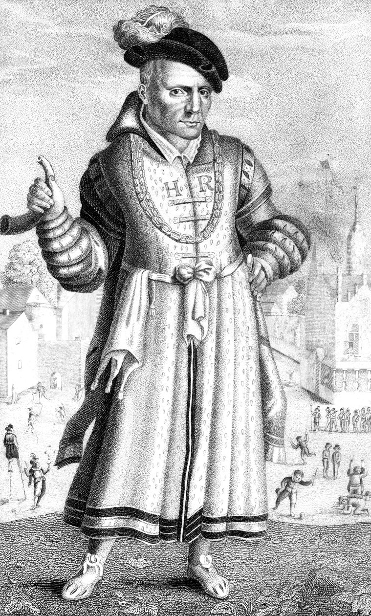 William Sommers, VIII. Henrik udvari bolondja, 1825 alkotó: Unbekannt