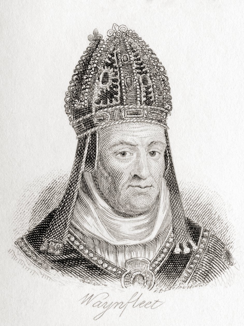 William Waynflete született William Patten, c. 1398-1486. alkotó: Unbekannt