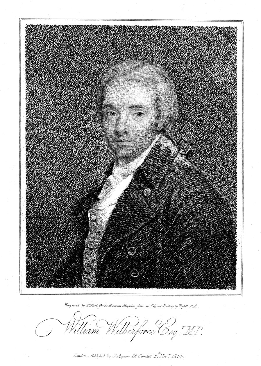 William Wilberforce, angol filantróp és rabszolgaság-ellenes kampányoló, 1814 alkotó: Unbekannt