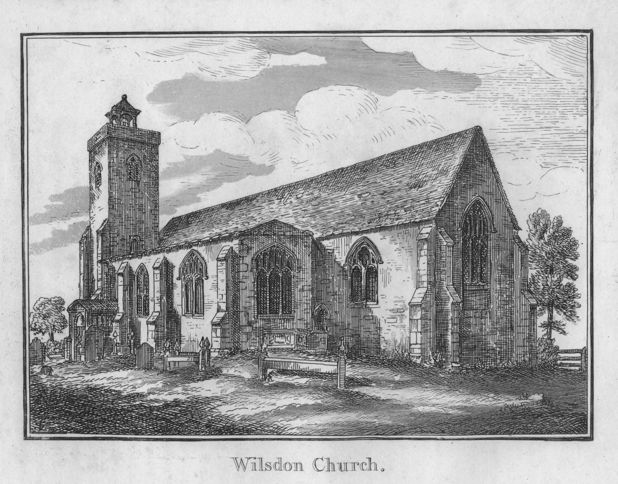 Wilsdon templom, 1792 alkotó: Unbekannt