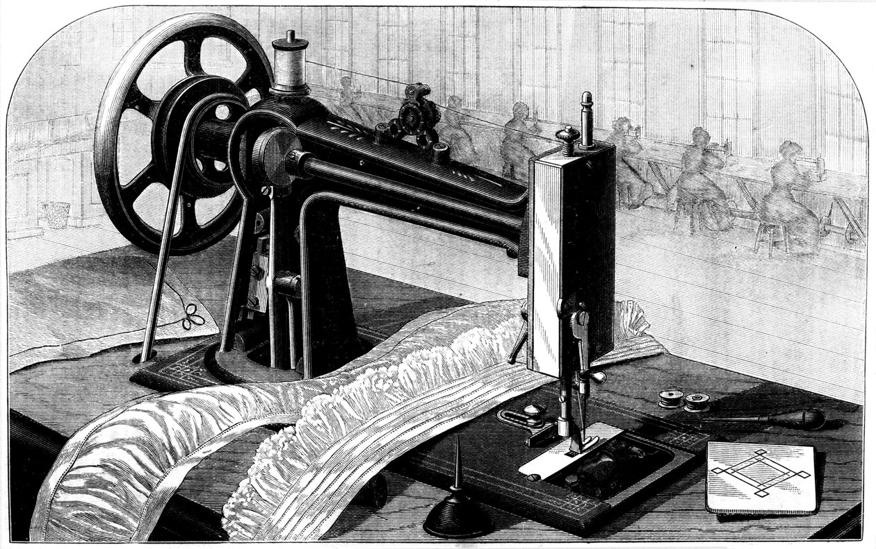 Wilson varrógép, 1880 alkotó: Unbekannt