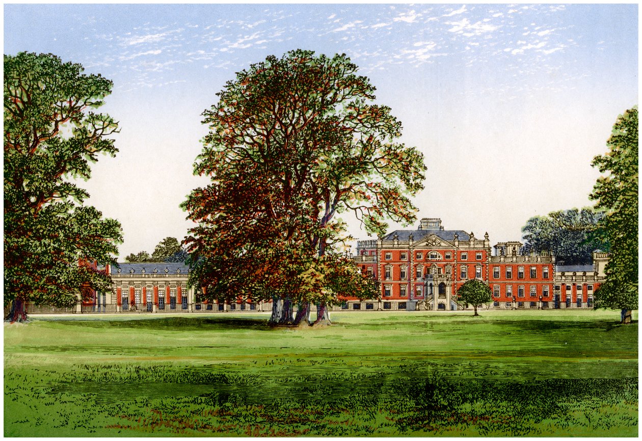 Wimpole Hall, Cambridgeshire, Hardwicke gróf otthona, 1880 alkotó: Unbekannt