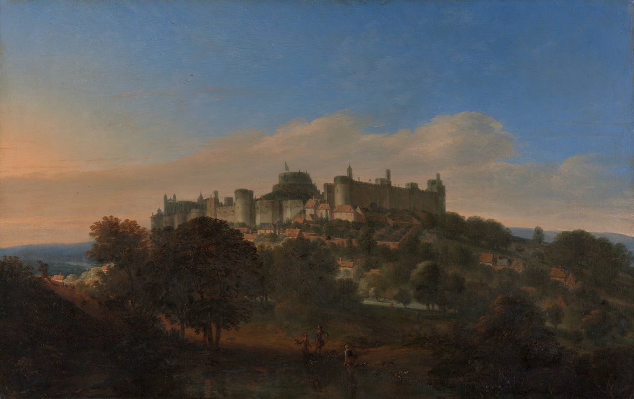 Windsori kastély délről, 1681 után. alkotó: Unbekannt