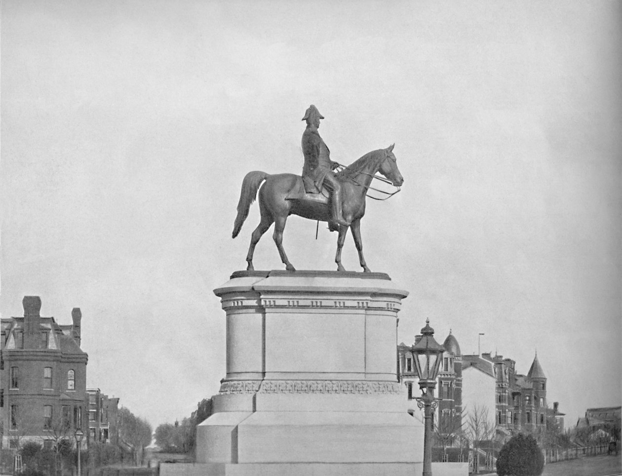 Winfield Scott szobor, Washington, D.C., 1897. alkotó: Unbekannt