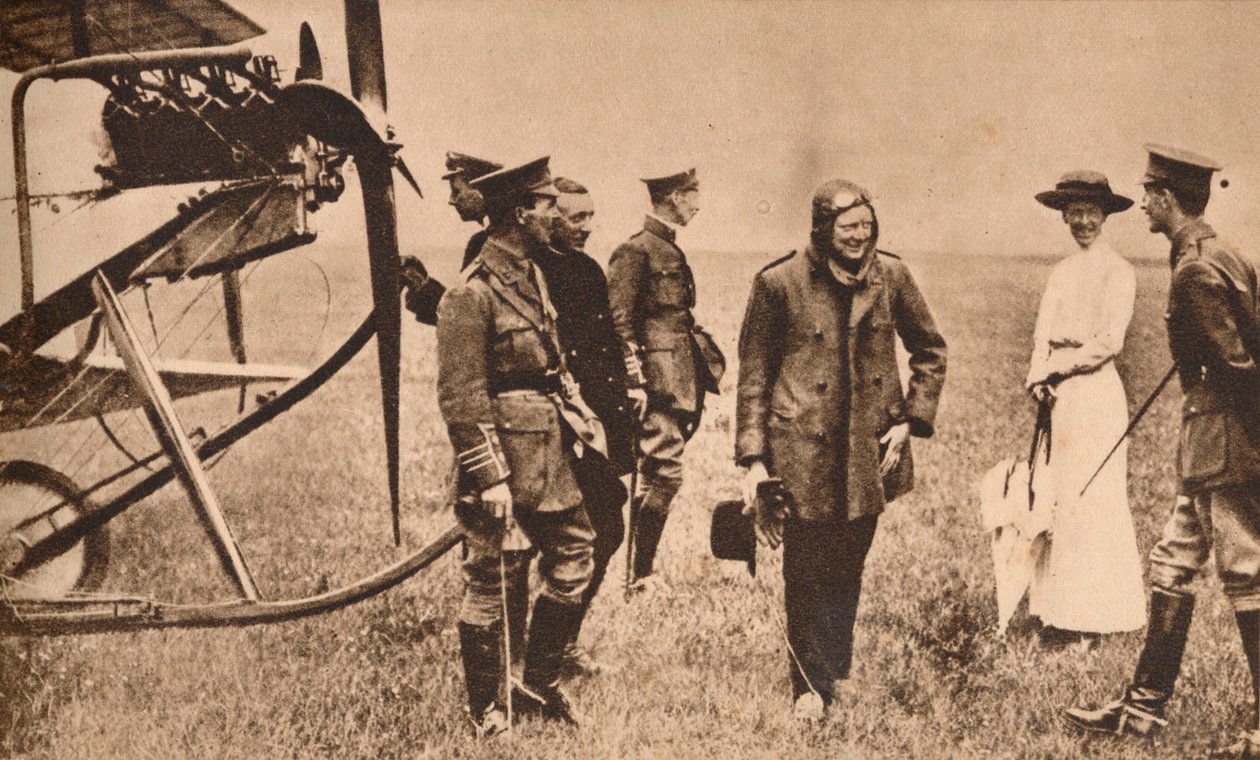 Winston Churchill légi utazás után, 1914 1935 alkotó: Unbekannt