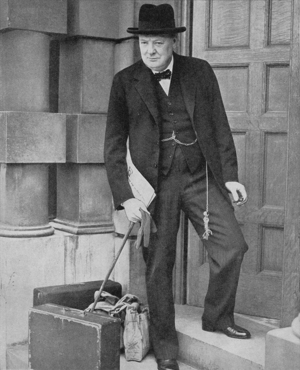 Winston Churchill az Admiralitáson, 1939, 1940 alkotó: Unbekannt