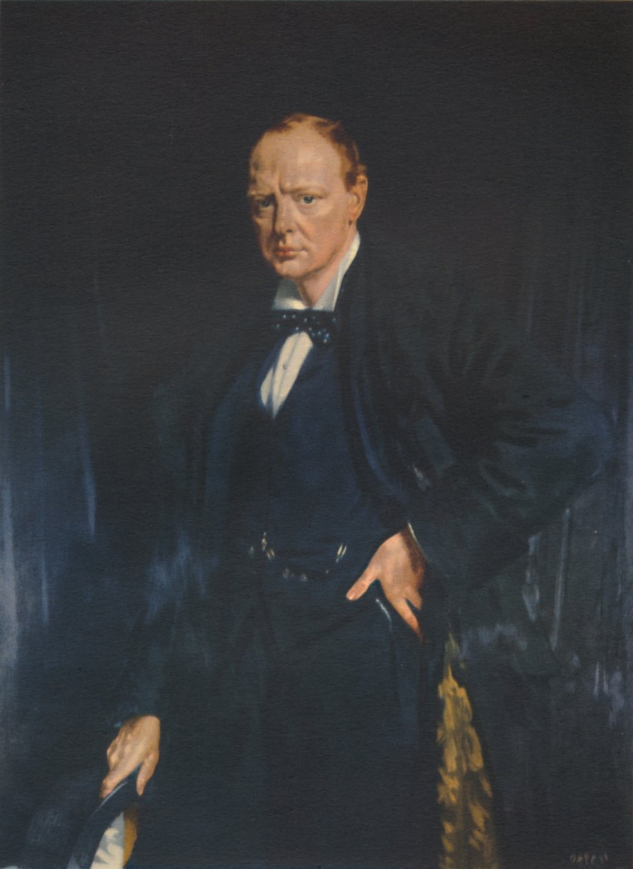 Winston Churchill, 1916, 1941 alkotó: Unbekannt