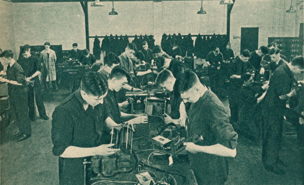 Vezeték nélküli kezelőmechanikai műhely, 1940 alkotó: Unbekannt