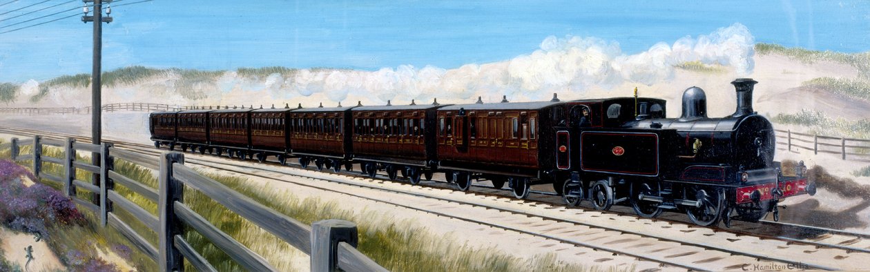 Wirral Railway vonat úton Birkenhead felé alkotó: Unbekannt