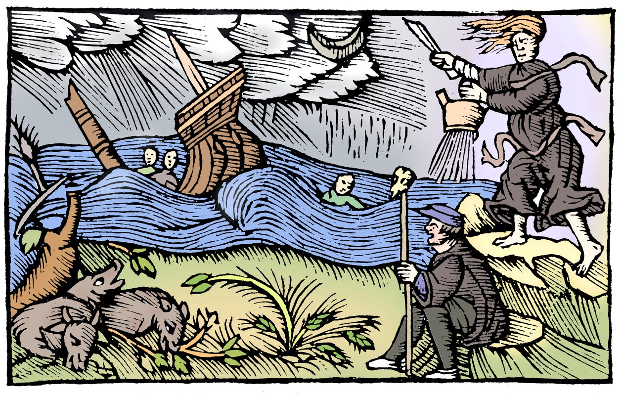 Vihart keltő boszorkány, 1562 alkotó: Unbekannt
