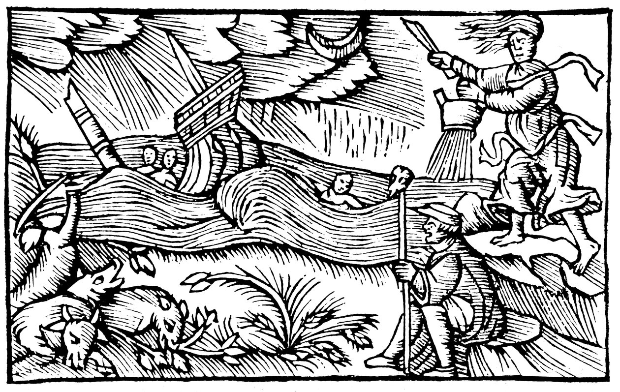 Vihart keltő boszorkány, 1562 alkotó: Unbekannt
