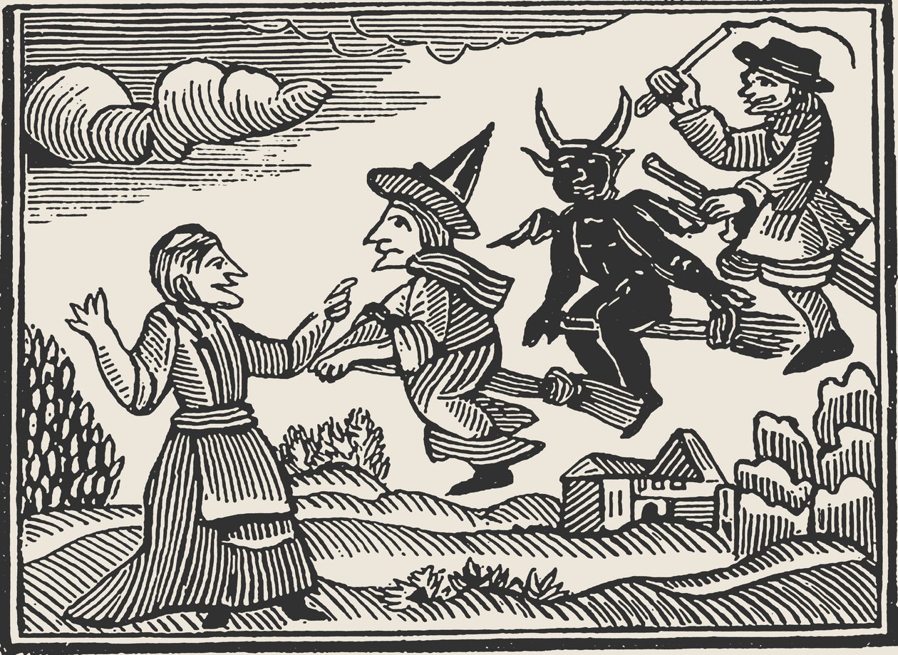 Boszorkányok, Cotton Mather láthatatlan világából, 1689. alkotó: Unbekannt