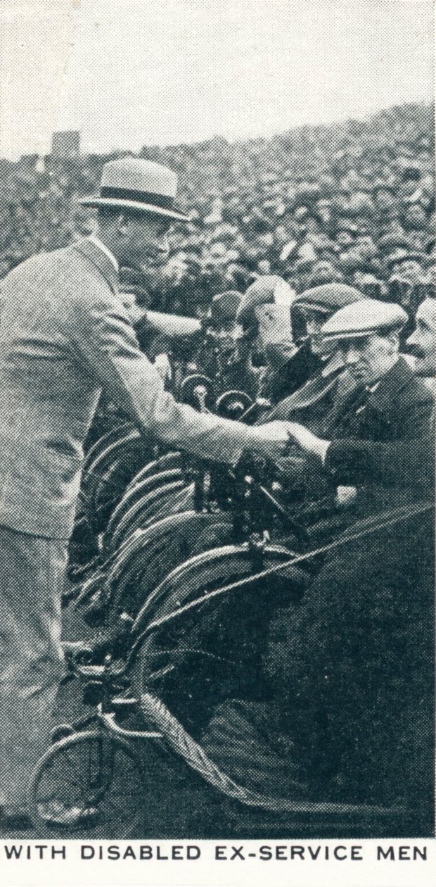 Fogyatékos volt szolgálati férfiakkal, 1922 1937 alkotó: Unbekannt
