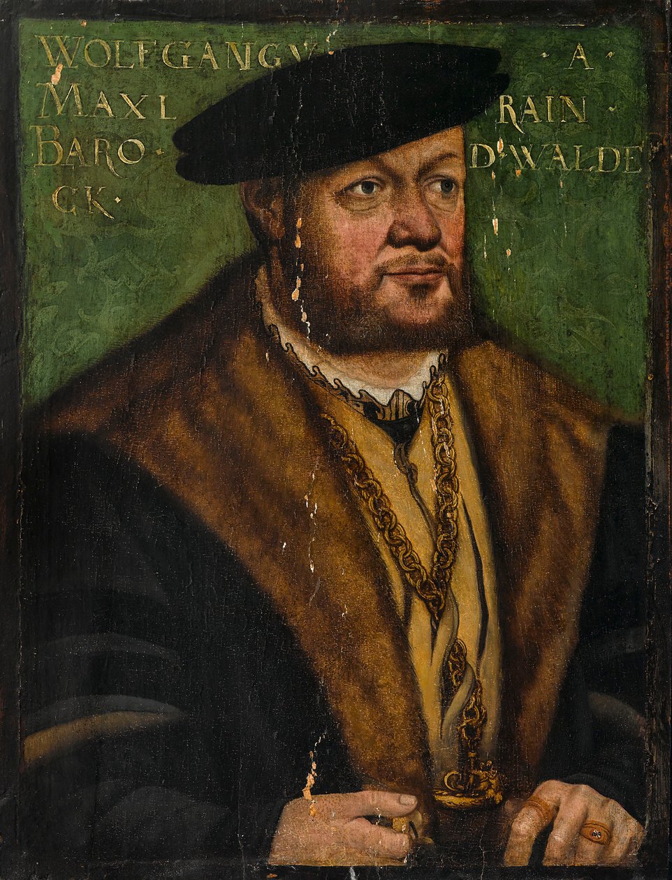 Maxlrain farkasa c. 1500-1561, Waldeck báró, 1530 körül. alkotó: Unbekannt