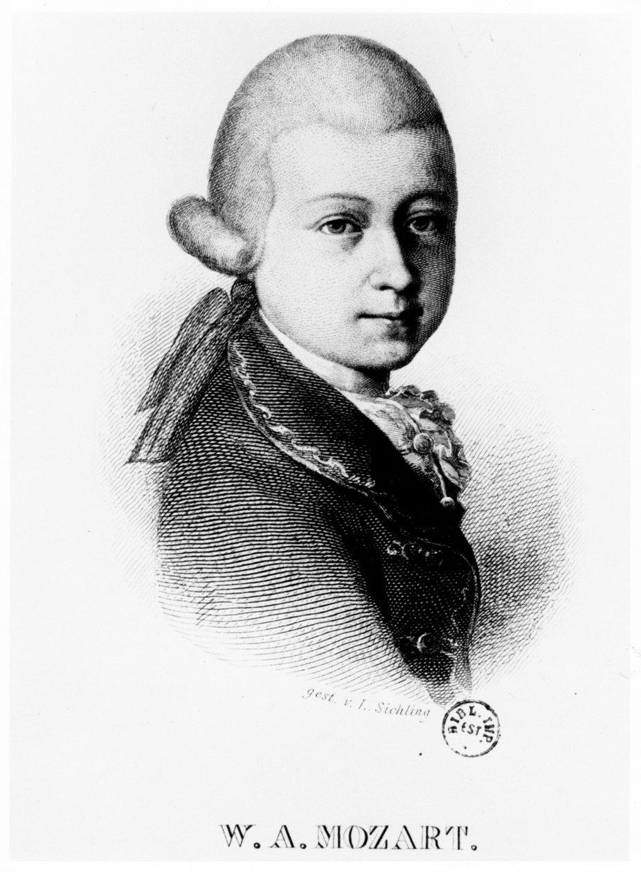 Wolfgang Amadeus Mozart 1756-1791 1770-ben alkotó: Unbekannt