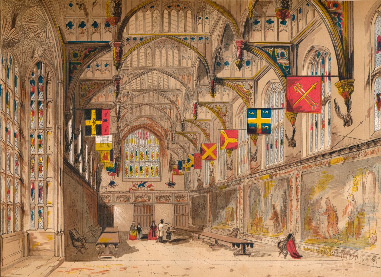 Wolseys Hall, Hampton Court, 1845 alkotó: Unbekannt
