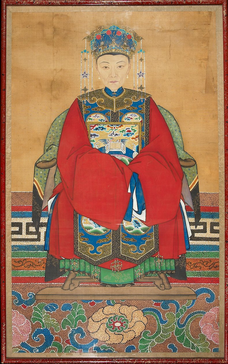Egy tisztviselő feleségének öltözött nő, 19. század, 1801-1900 alkotó: Unbekannt